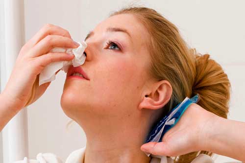 خونریزی بینی نشانه چیست؟